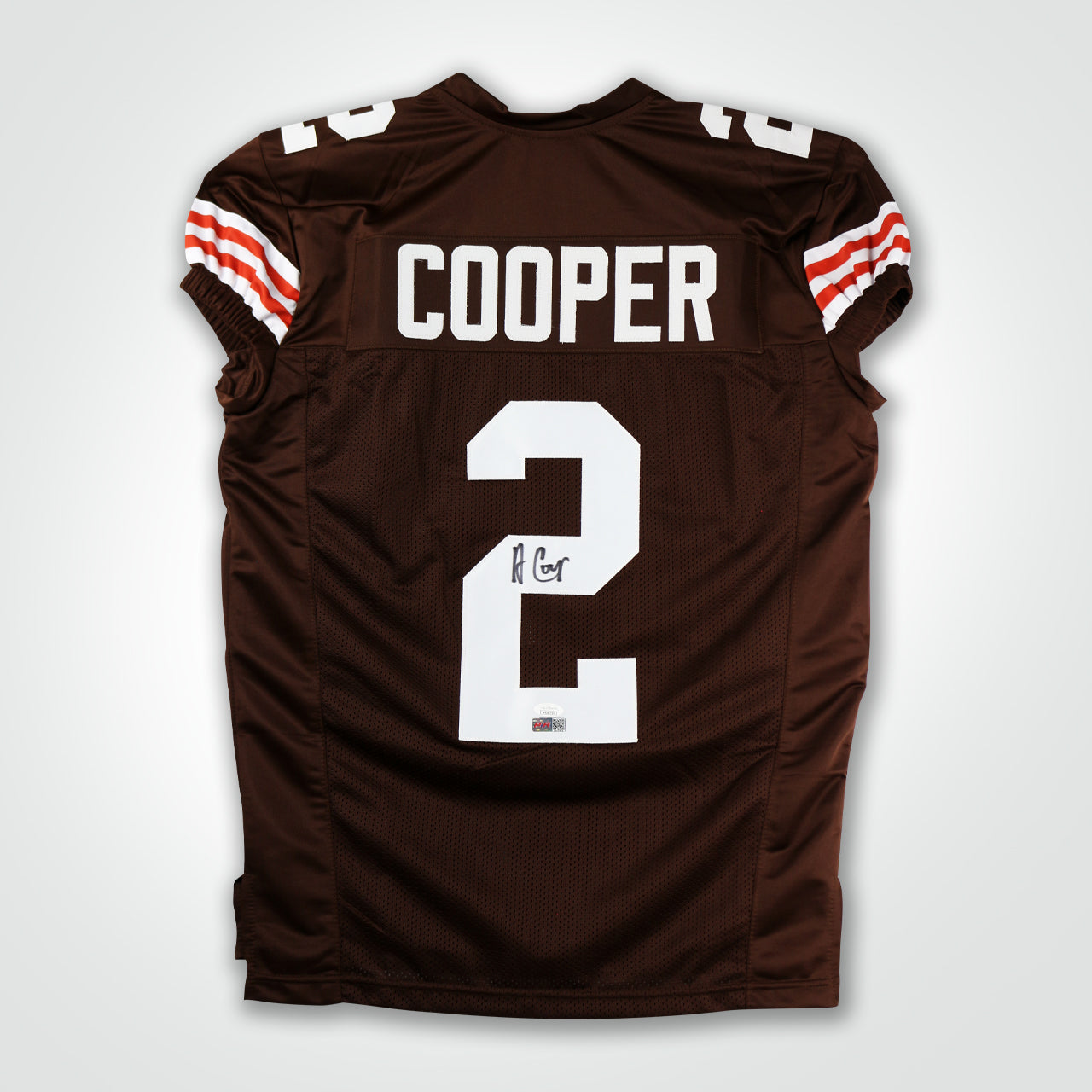 The Real Autograph Amari Cooper Signed Jersey