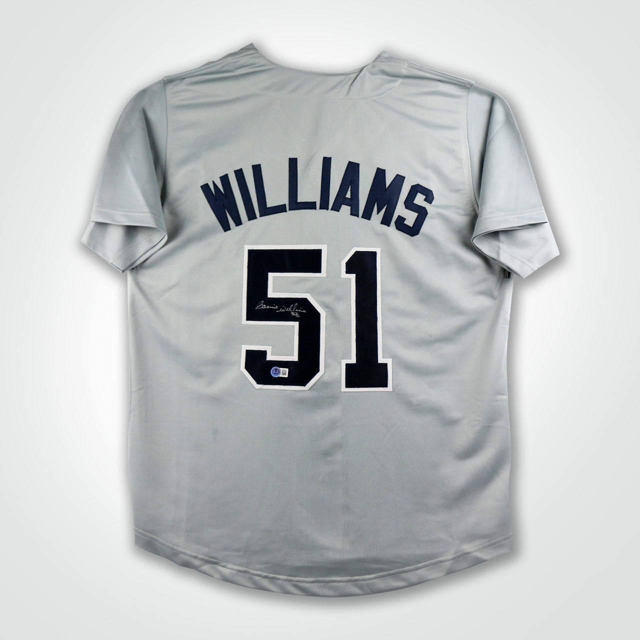 Bernie Williams Signed Jersey The Real Autograph