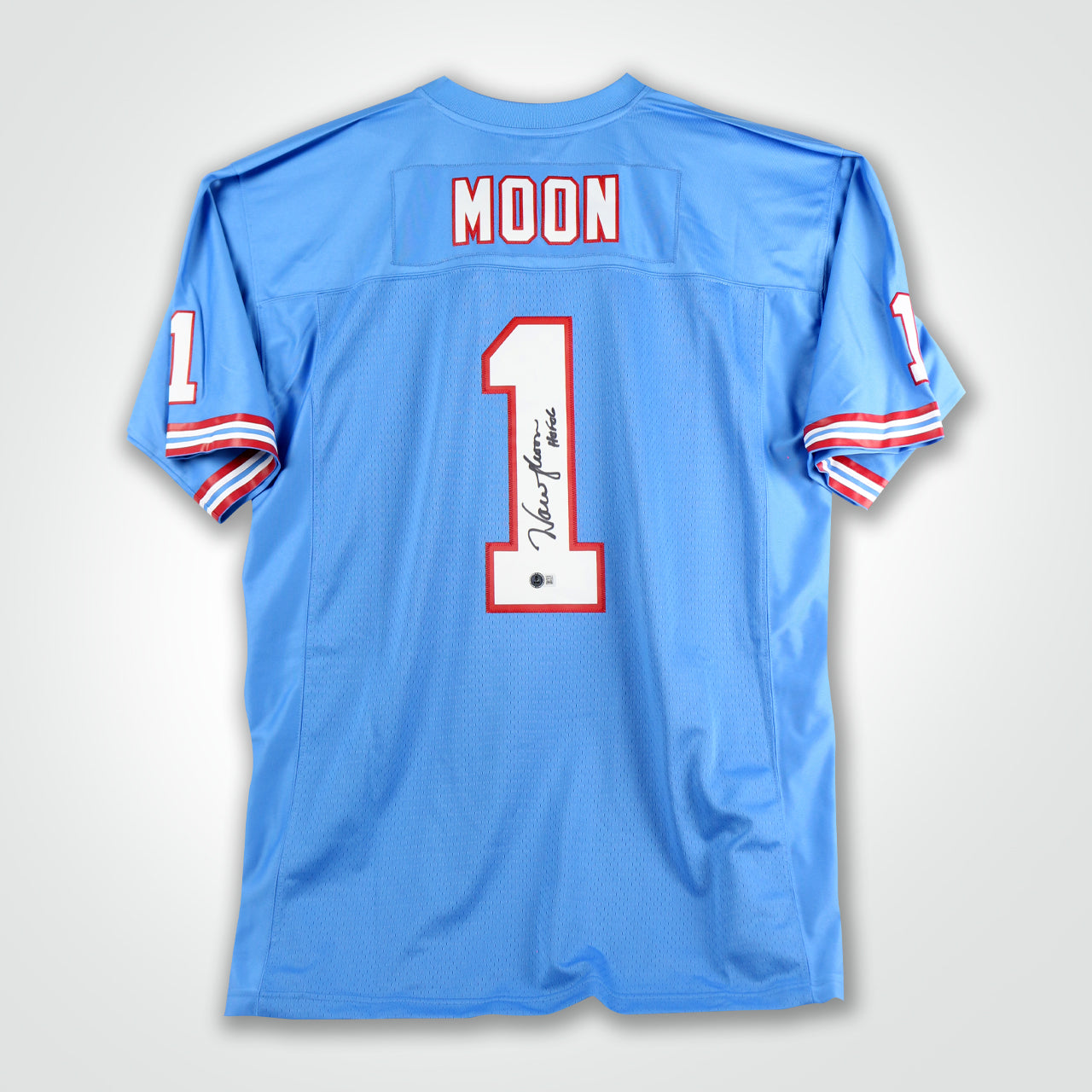 Warren Moon store signed jersey