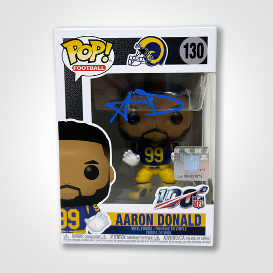 Aaron Donald Signed Rams Funko Pop!