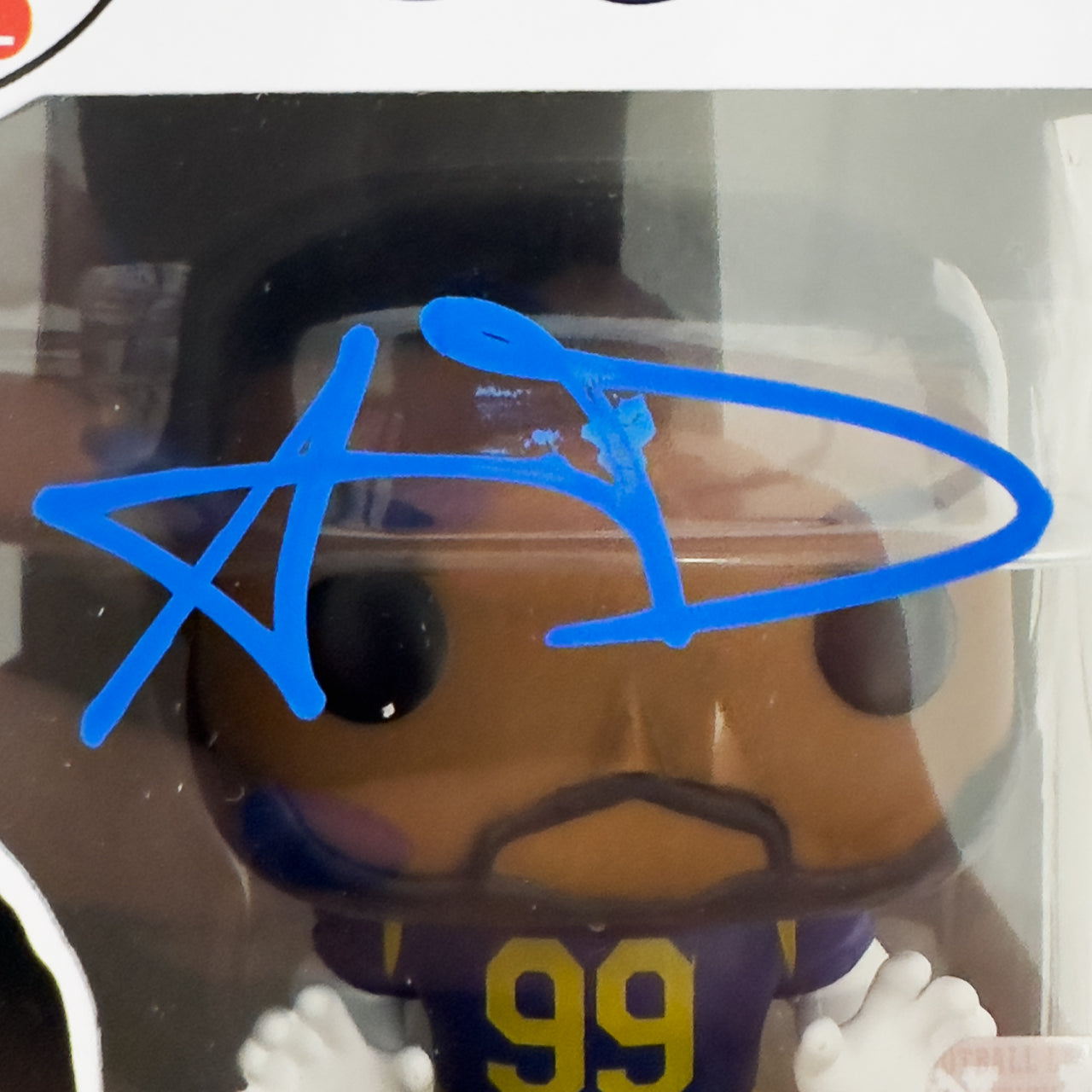 Aaron Donald Signed Rams Funko Pop!