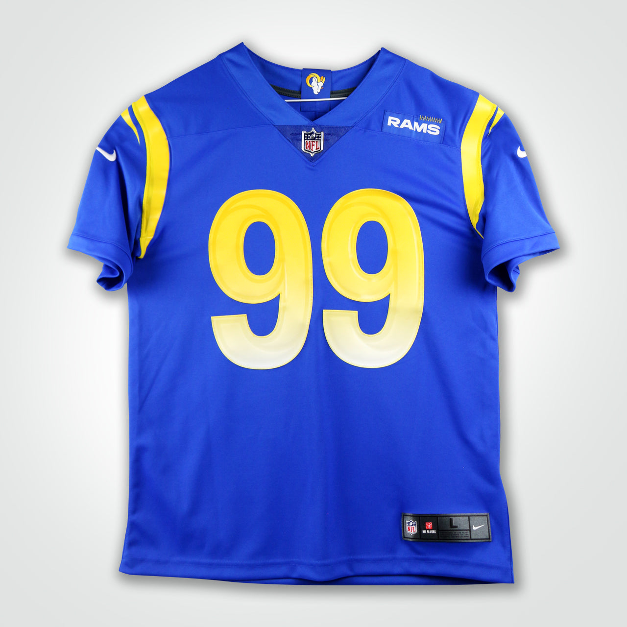 Aaron Donald Signed Rams Nike Limited Jersey