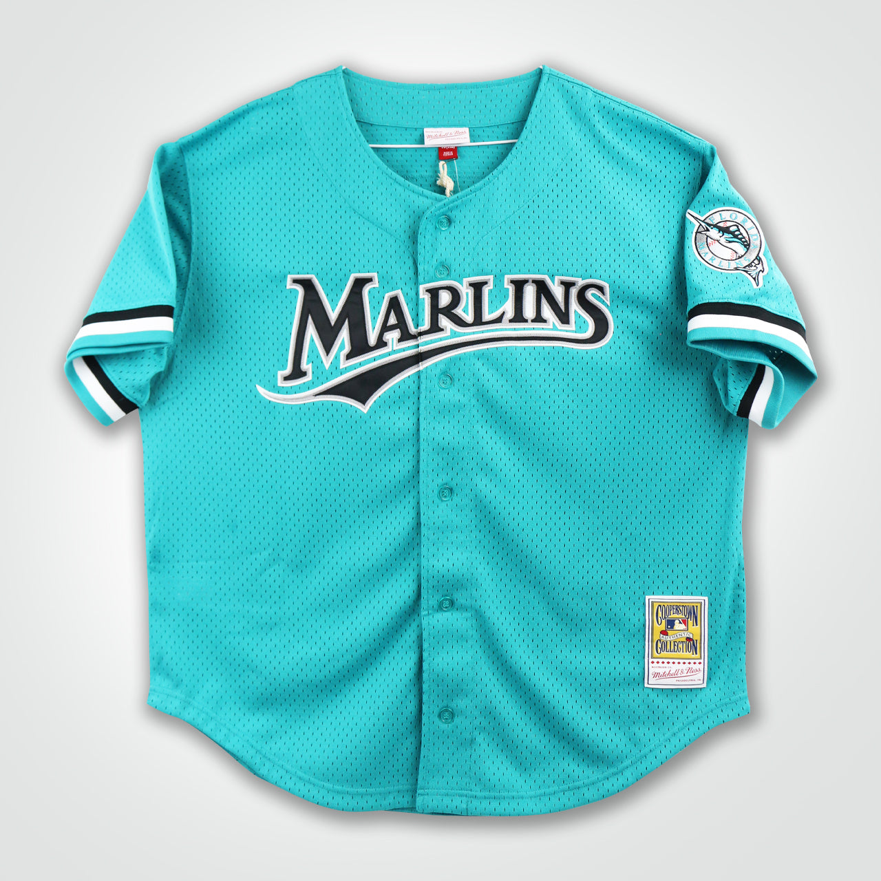 Andre Dawson Signed Marlins Mitchell & Ness Authentic Jersey