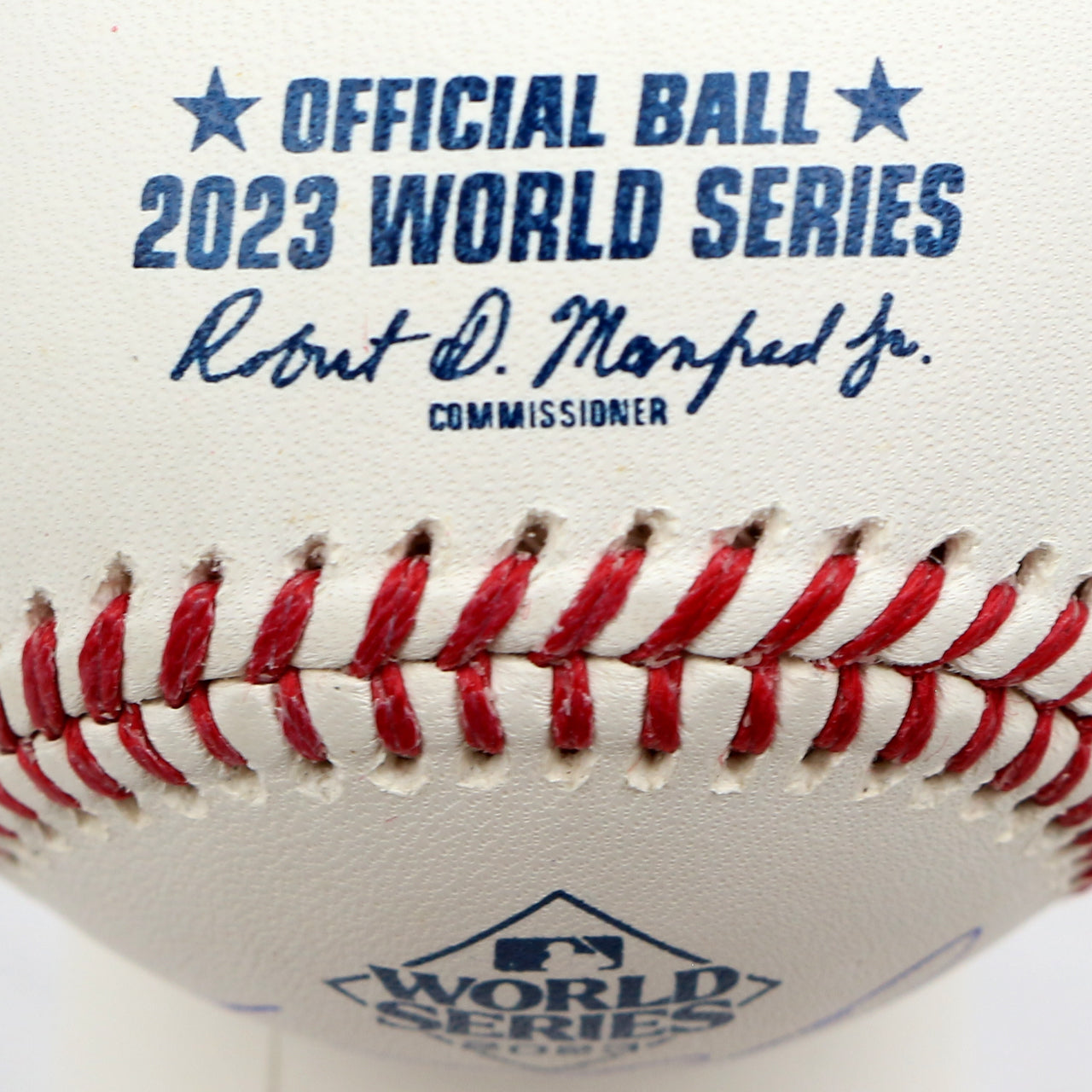 Adolis Garcia Signed 2023 World Series Official Major League Baseball