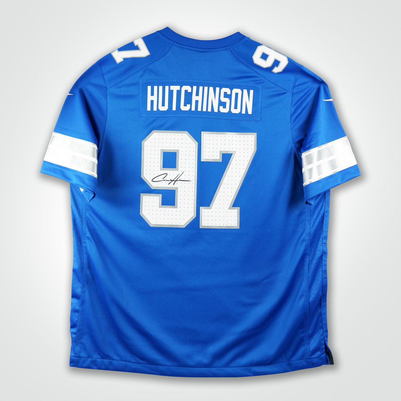 Aidan Hutchinson Signed Lions Nike Game Jersey