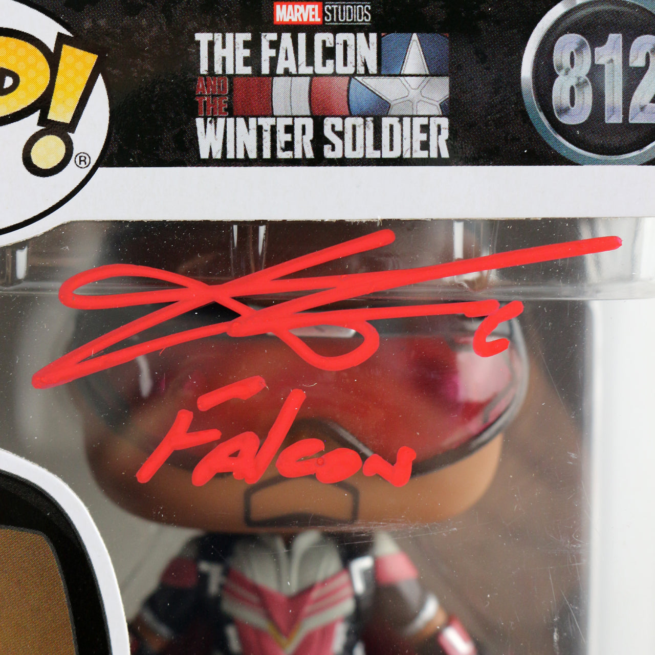 Anthony Mackie Signed Falcon Funko POP!