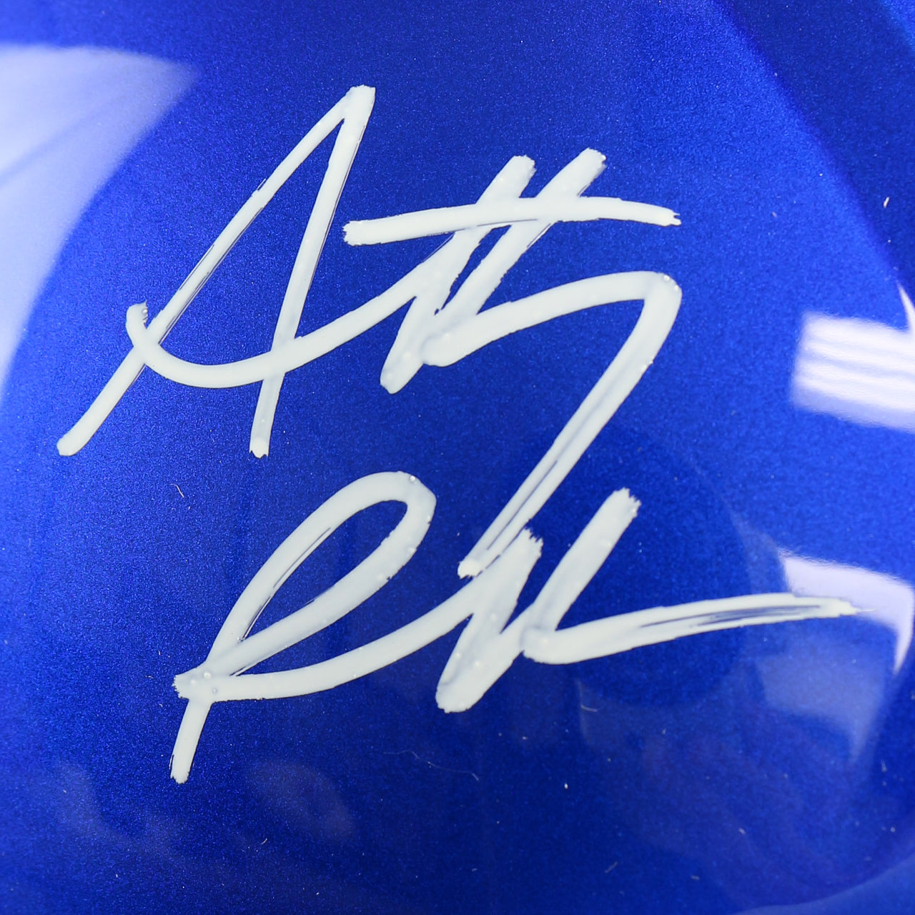 Anthony Richardson Signed Colts Flash Full Size Replica Helmet