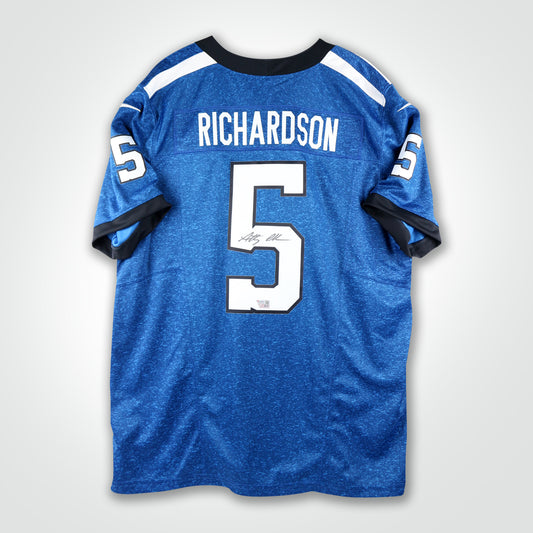 Anthony Richardson Signed Colts Nike Limited Jersey