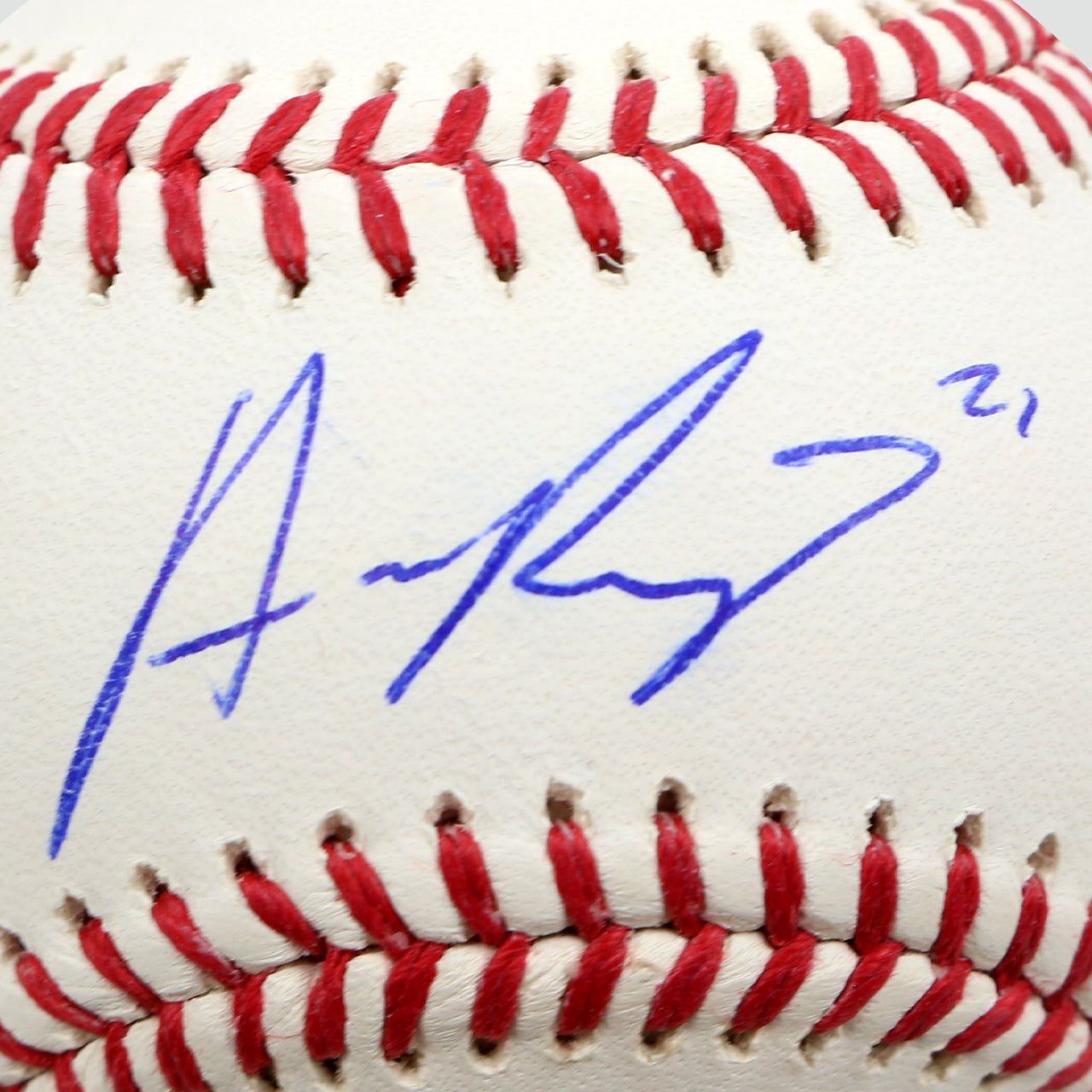 Austin Riley Signed Official Major League Baseball