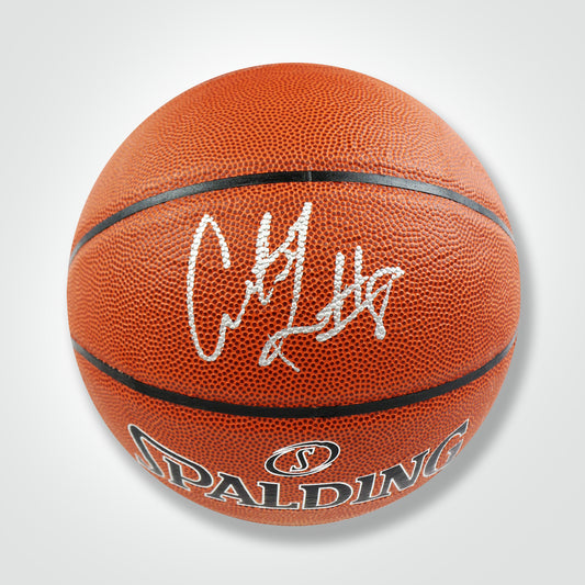 Antoine Walker Signed Spalding Pro Tack Basketball