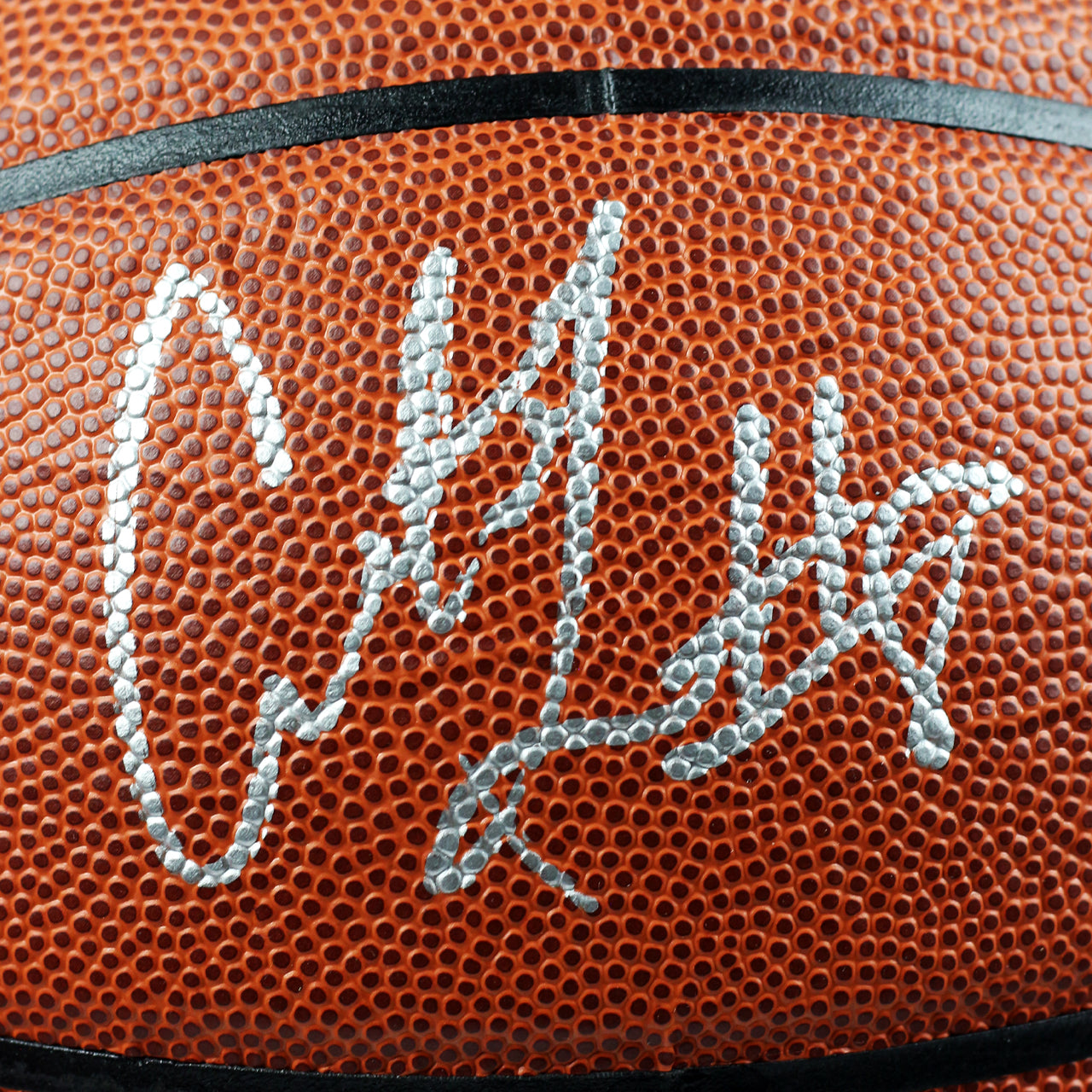 Antoine Walker Signed Spalding Pro Tack Basketball