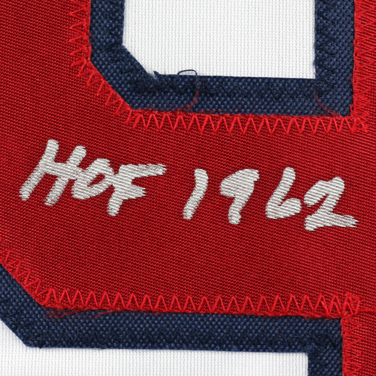 Bob Feller Signed Jersey Inscribed "HoF 1962" & "266 Wins"