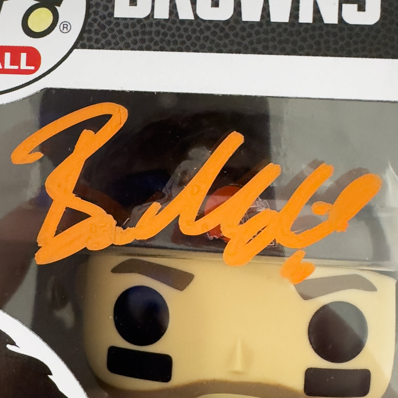 Baker Mayfield Signed Browns Funko Pop!