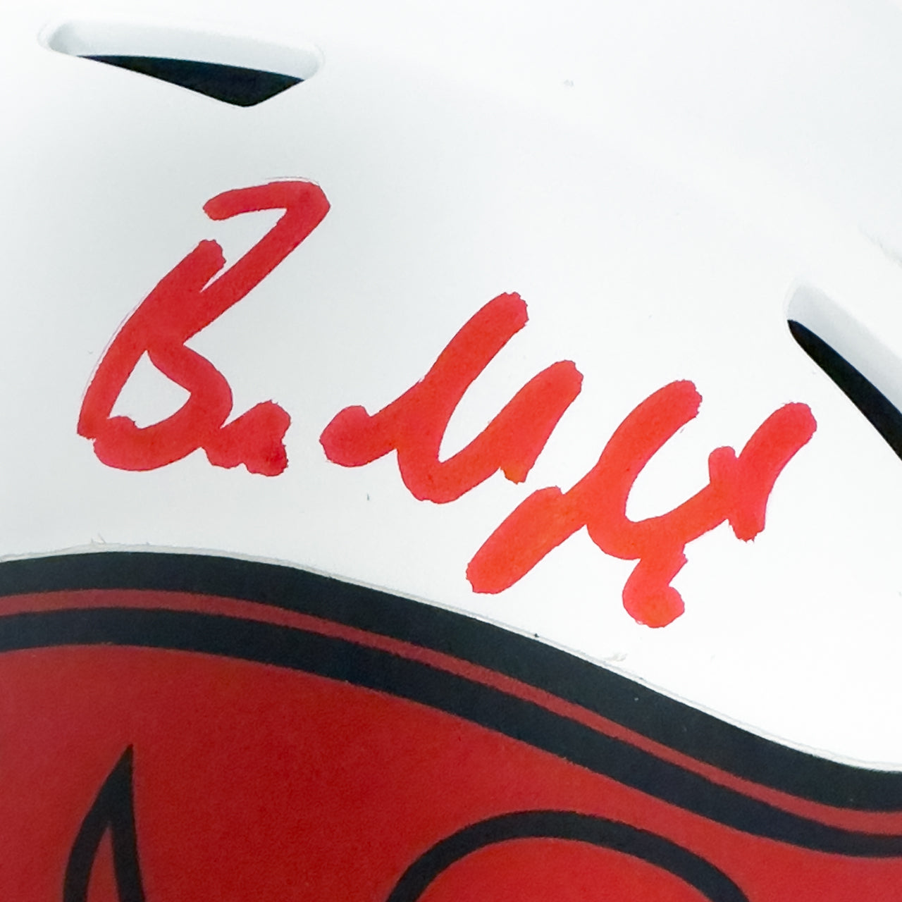 Baker Mayfield Signed Buccaneers Lunar Eclipse Mini Helmet