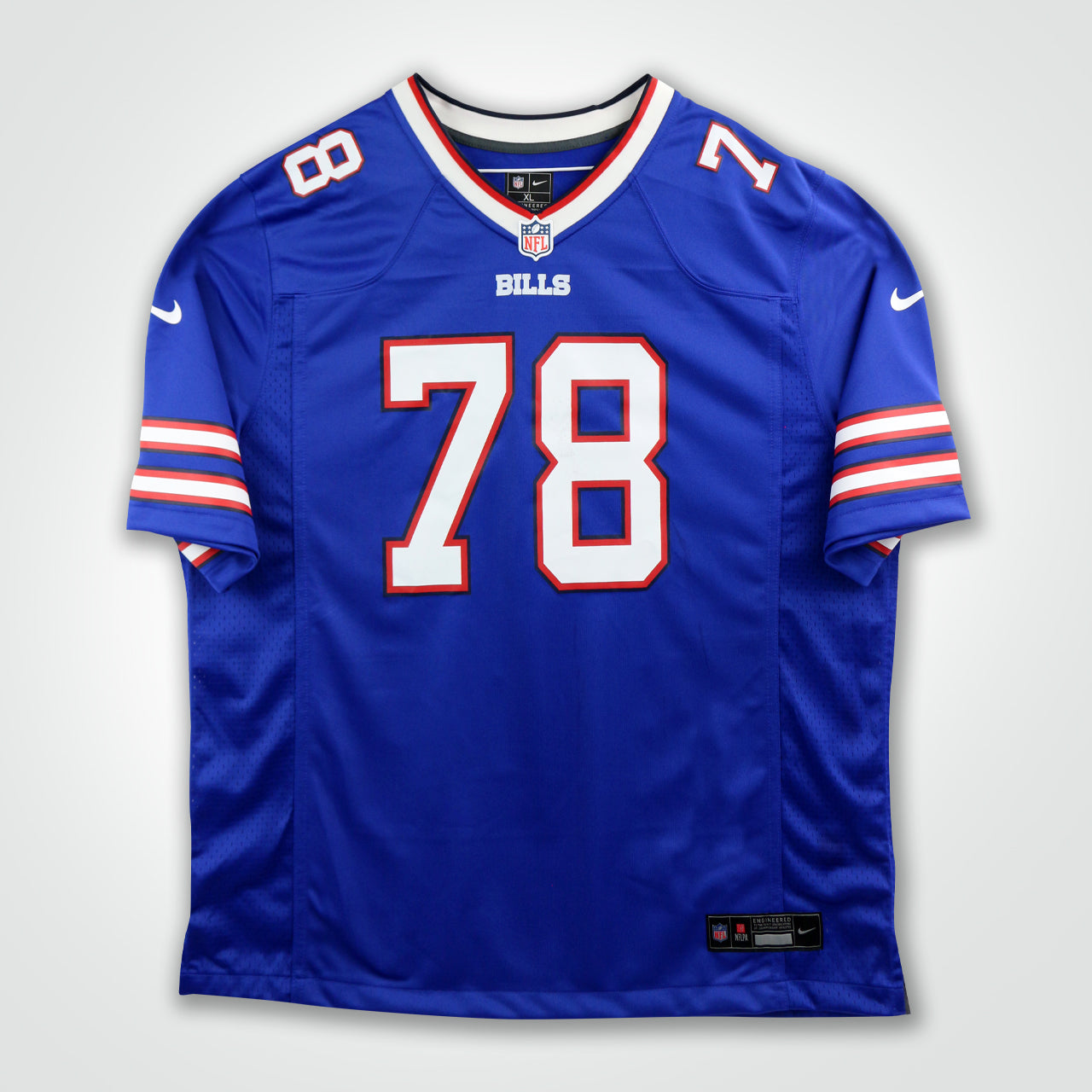 Bruce Smith Signed Bills Nike Game Jersey