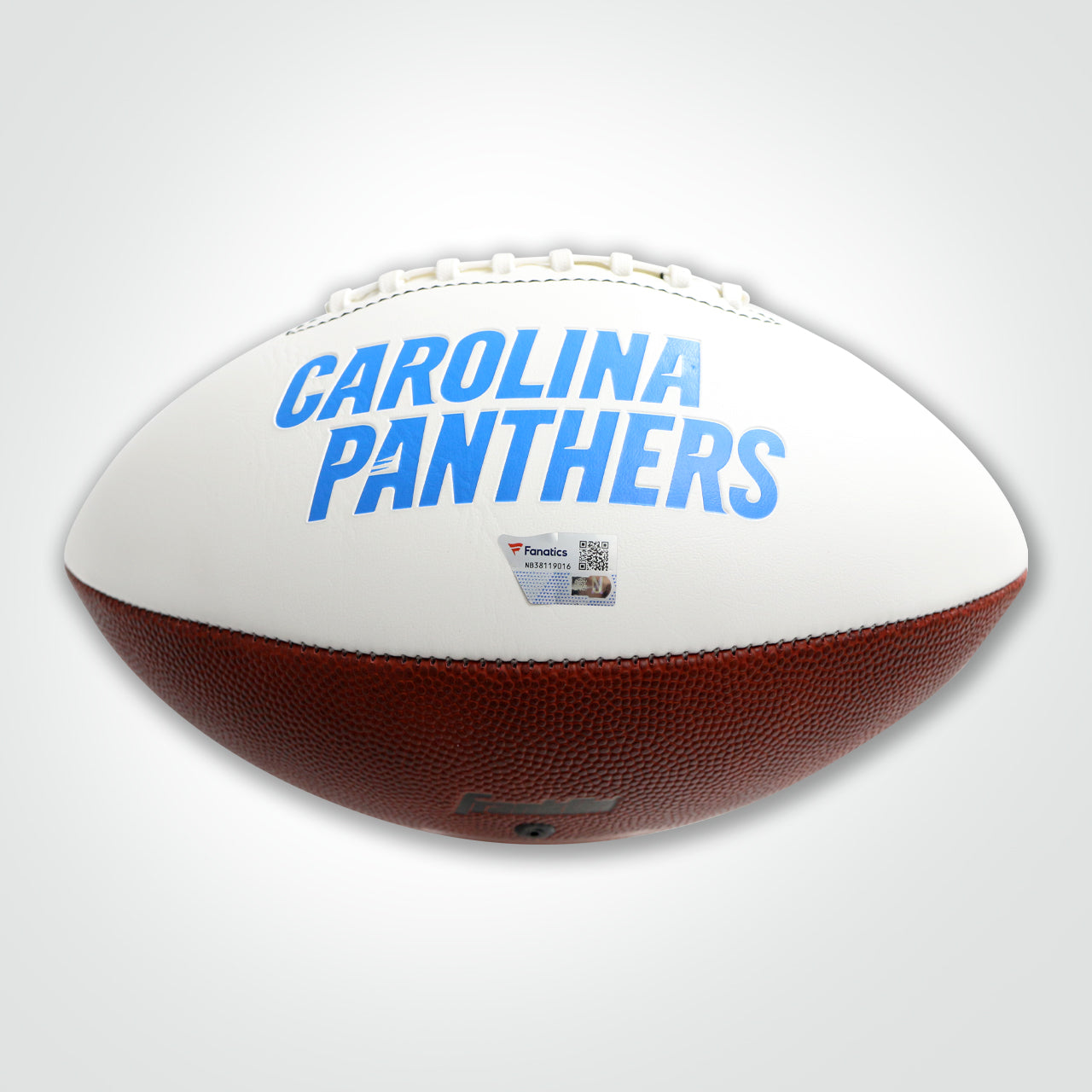 Bryce Young Signed Panthers White Logo Football