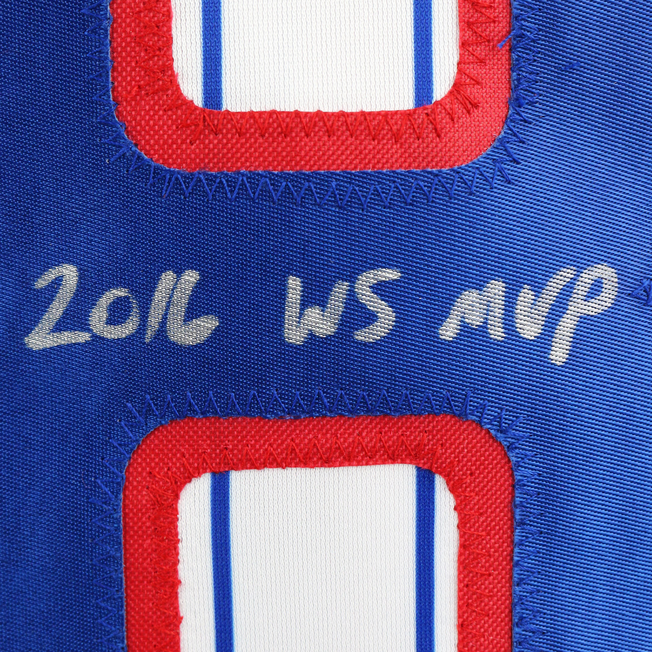 Ben Zobrist Signed Jersey Inscribed "2016 WS MVP"