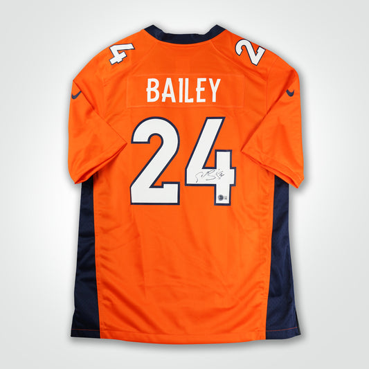 Champ Bailey Signed Broncos Nike Game Jersey