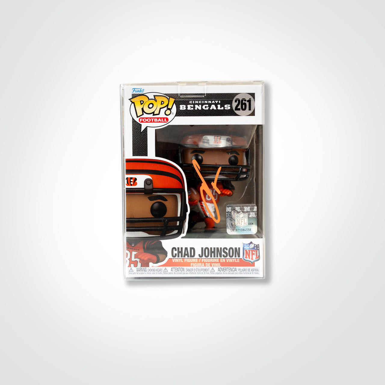 Chad Johnson Signed Bengals Funko Pop!