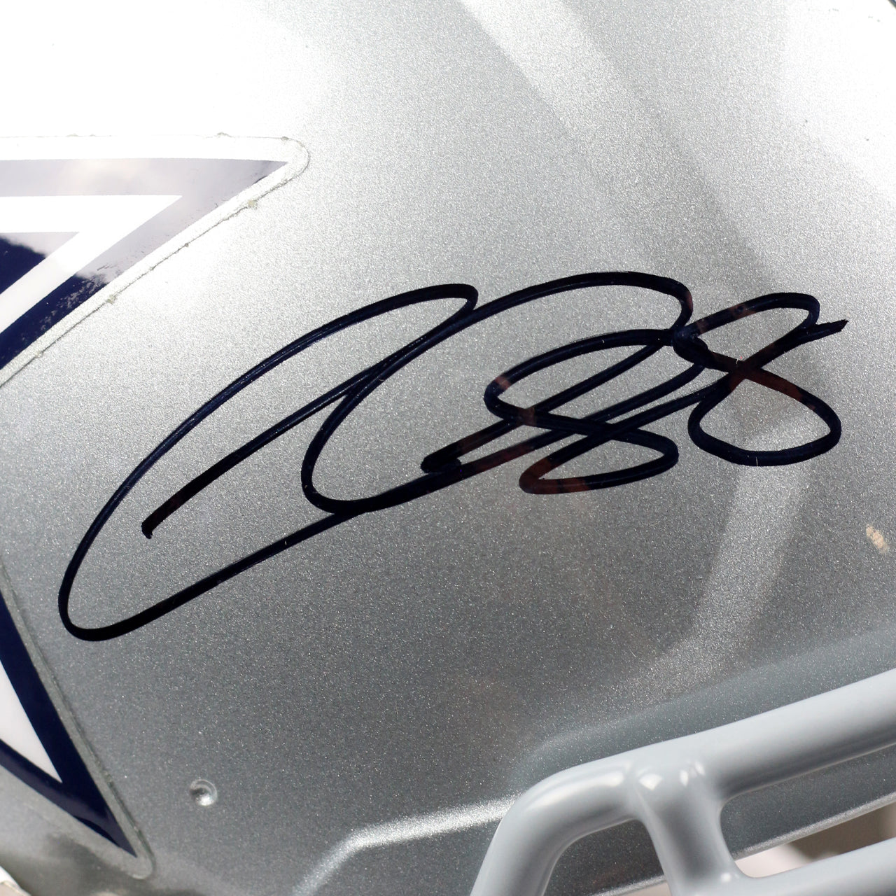 Ceedee Lamb Signed Cowboys Speed Full Size Authentic Helmet