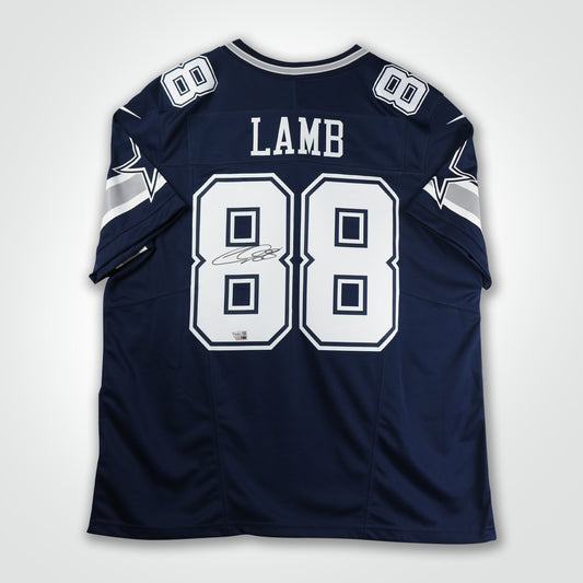 Ceedee Lamb Signed Cowboys Nike Limited Jersey