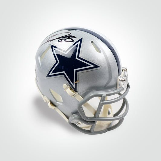 Ceedee Lamb Signed Cowboys Speed Mini Helmet