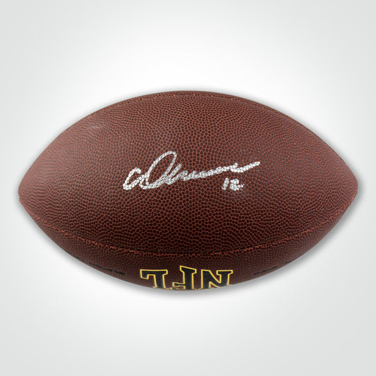 Chris Olave Signed Football