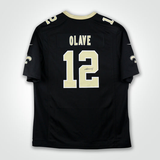 Chris Olave Signed Saints Nike Game Jersey