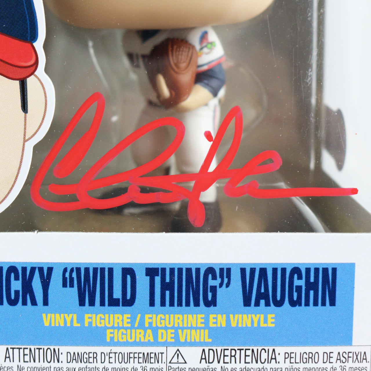 Charlee Sheen Signed Ricky "Wild Thing" Vaugn Funko POP!