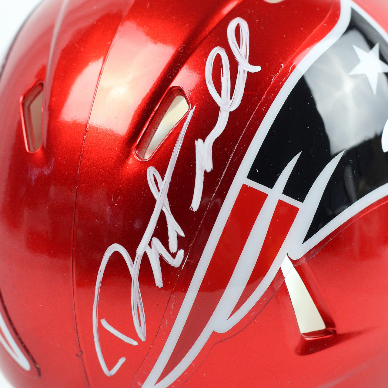 Danny Amendola Signed Patriots Flash Mini Helmet