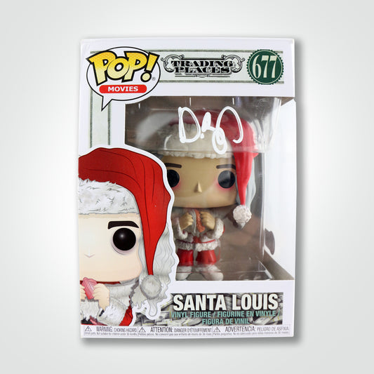 Dan Aykroid Signed Santa Louis Funko POP!