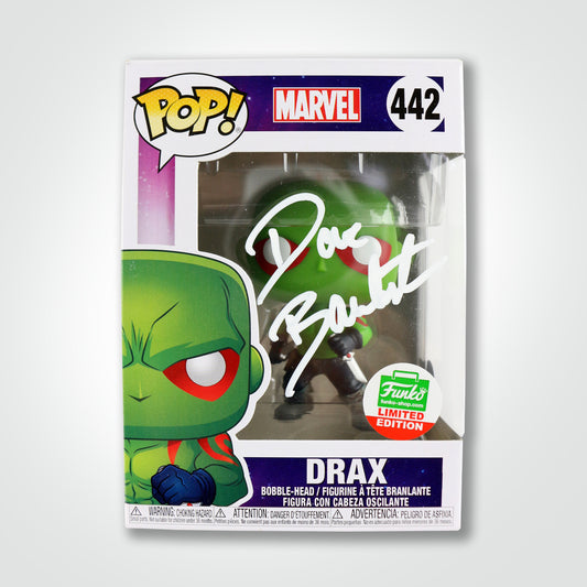 Dave Bautista Signed Drax Funko POP!