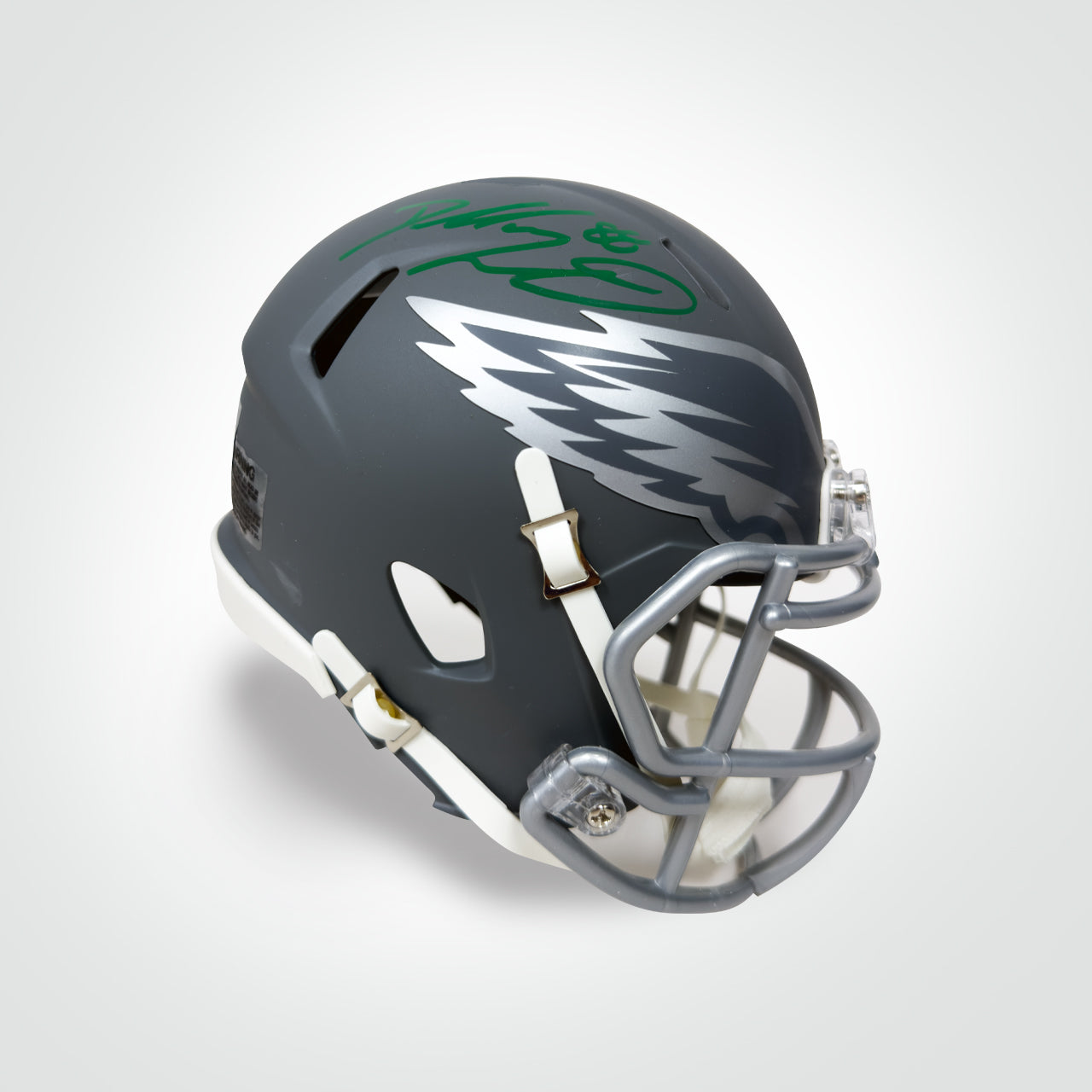 Dallas Goedert Signed Eagles Slate Mini Helmet