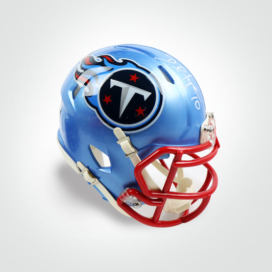 Deandre Hopkins Signed Titans Flash Mini Helmet