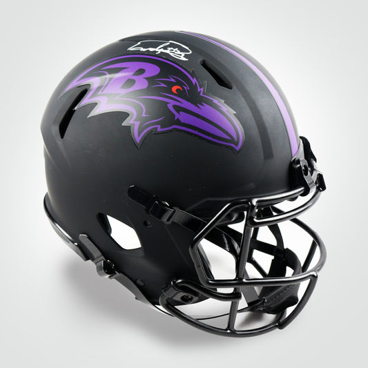 Derrick Henry Signed Ravens Eclipse Full Size Authentic Helmet