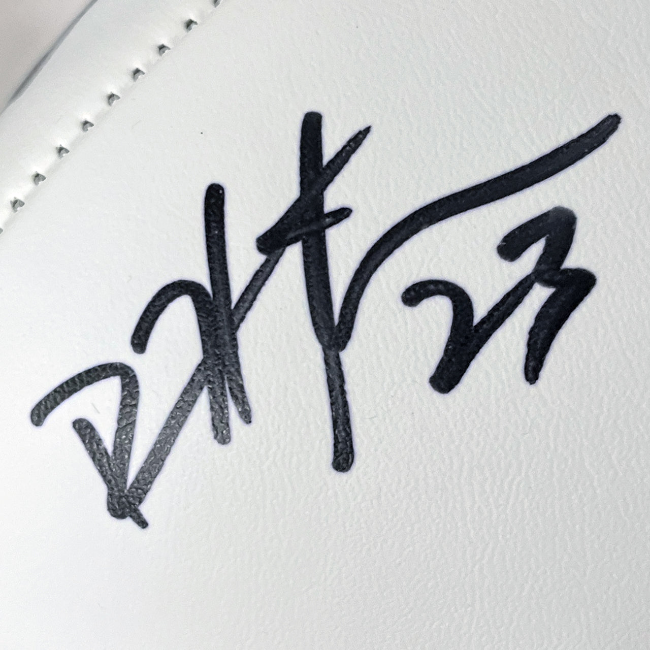 Devin Hester Signed Bears White Logo Football