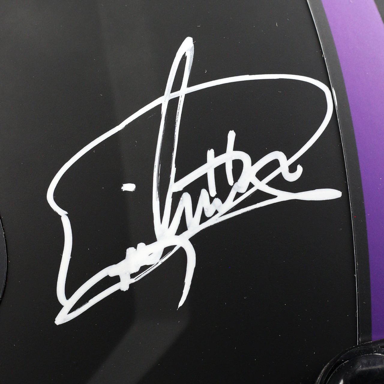 Derrick Henry & Roquan Smith Dual Signed Ravens Eclipse Full Size Authentic Helmet