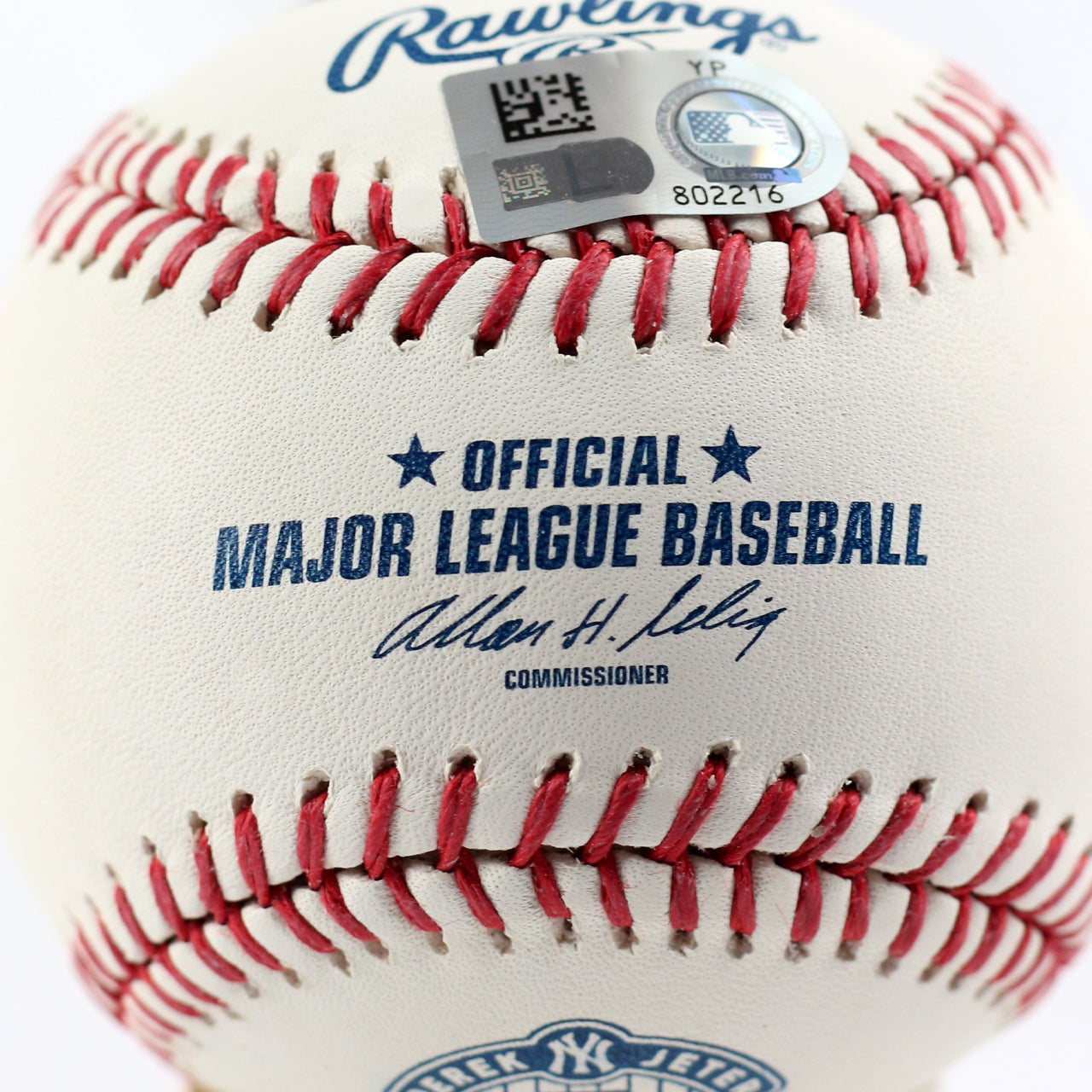 Derek Jeter Signed Yankees Captain Official Major League Baseball