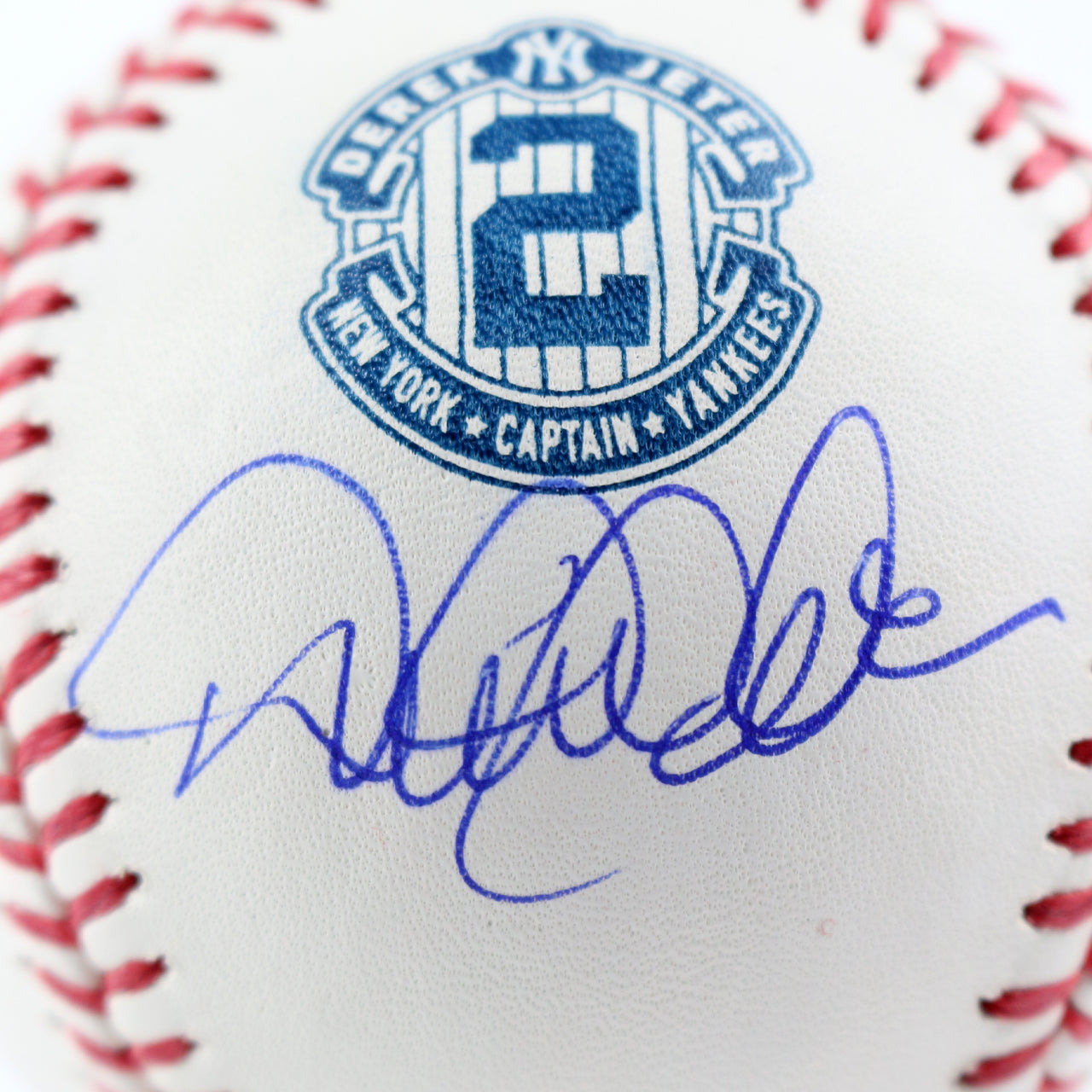 Derek Jeter Signed Yankees Captain Official Major League Baseball