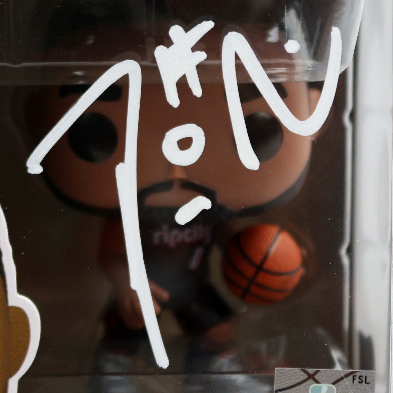 Damien Lilliard Signed Trail Blazer Funko Pop!