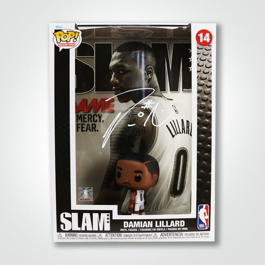 Damien Lilliard Signed Trail Blazer Funko Pop! SLAM