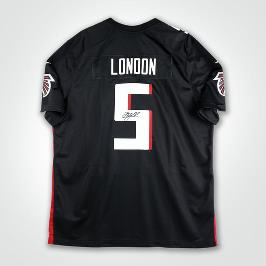 Drake London Signed Falcons Nike Game Jersey