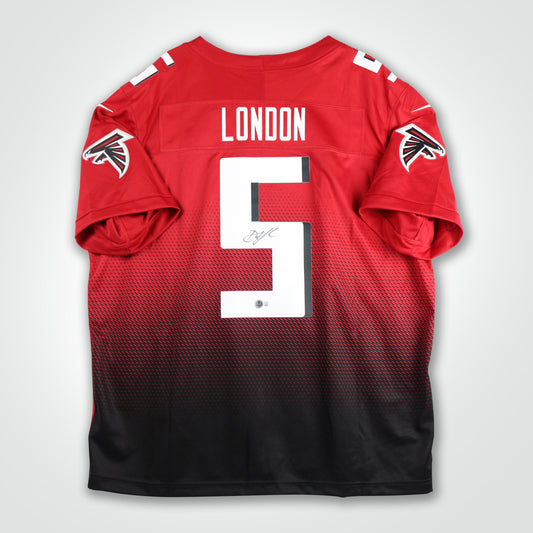 Drake London Signed Falcons Nike Limited Jersey
