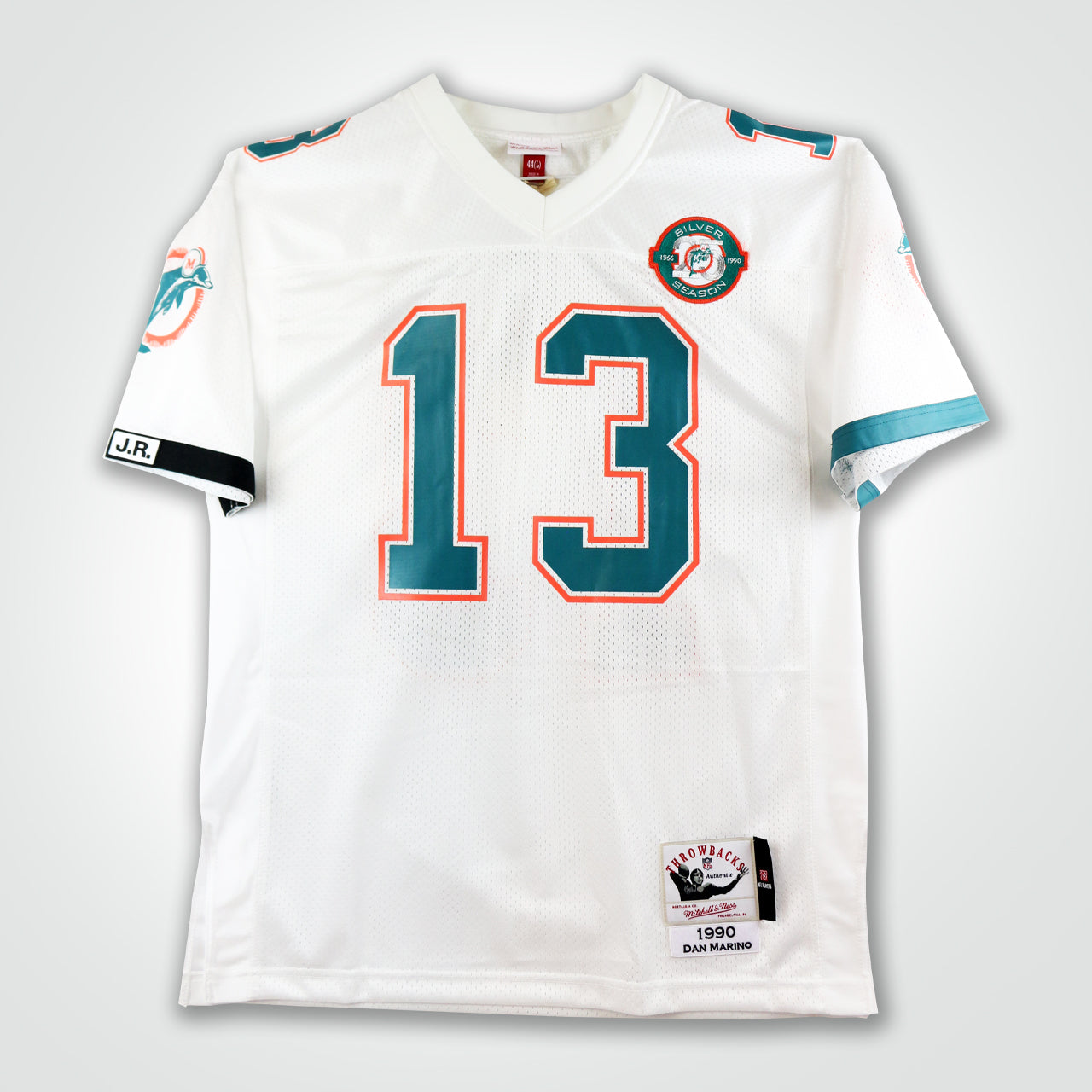 Dan Marino Signed Dolphins Silver Season Mitchell & Ness Authentic Jersey