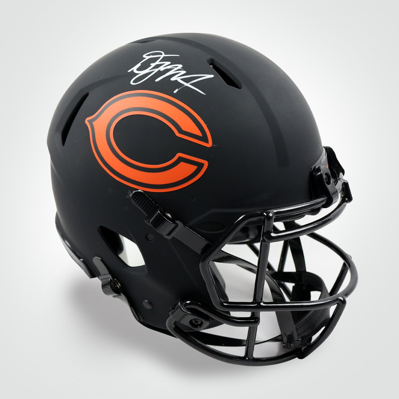 D.J. Moore Signed Bears Eclipse Full Size Authentic Helmet