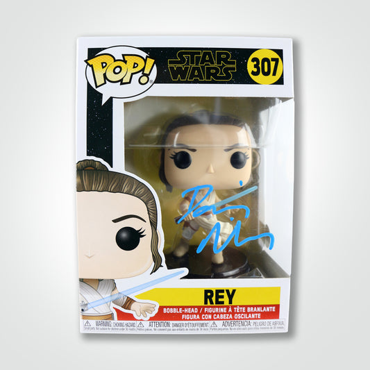 Daisy Ridley Signed Rey Funko POP!