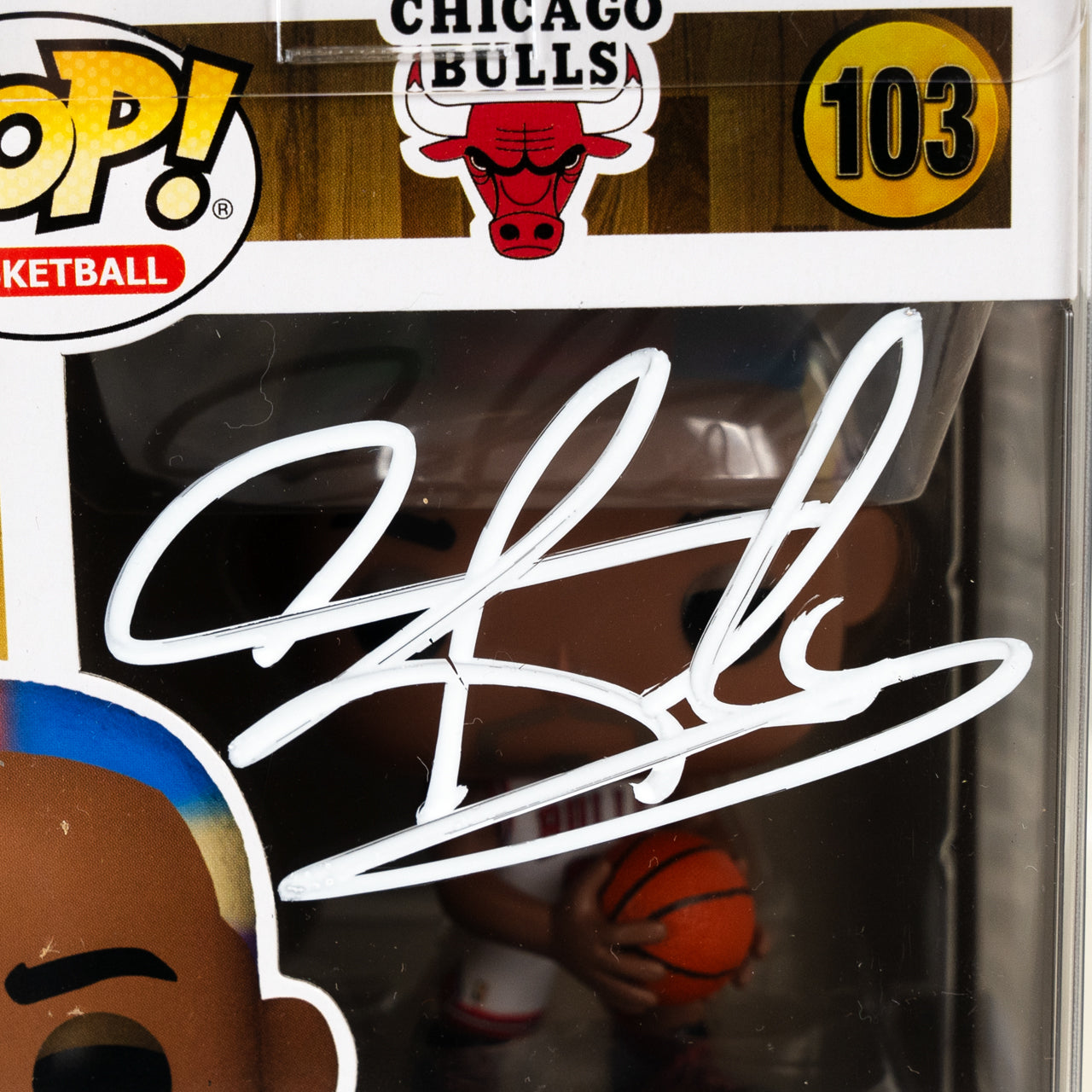 Dennis Rodman Signed Bulls Funko Pop!