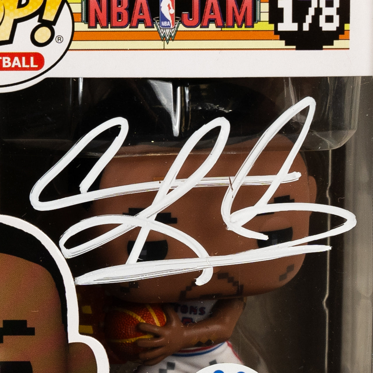 Dennis Rodman Signed Pistons Funko Pop!