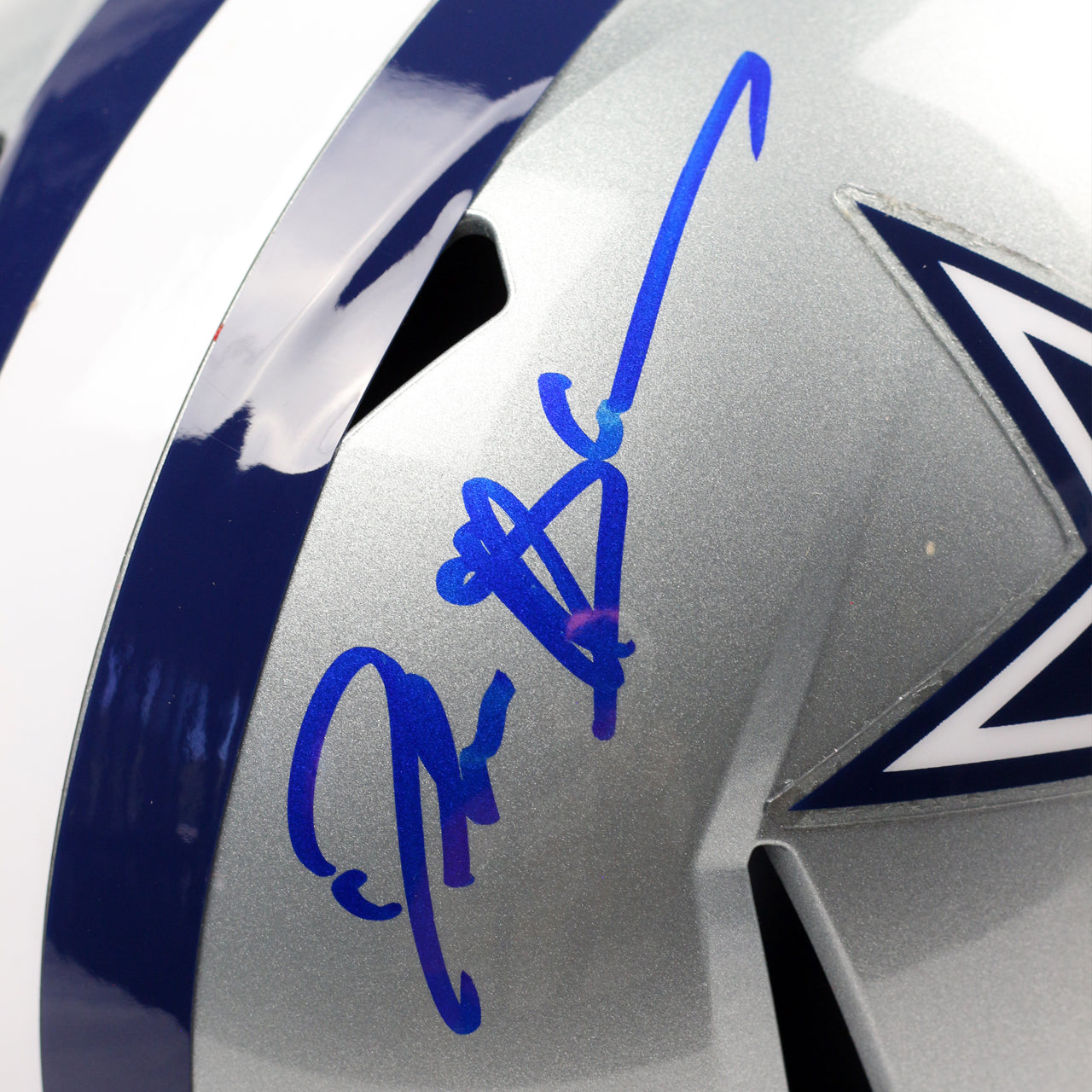 Deion Sanders Signed Cowboys Speed Full Size Replica Helmet