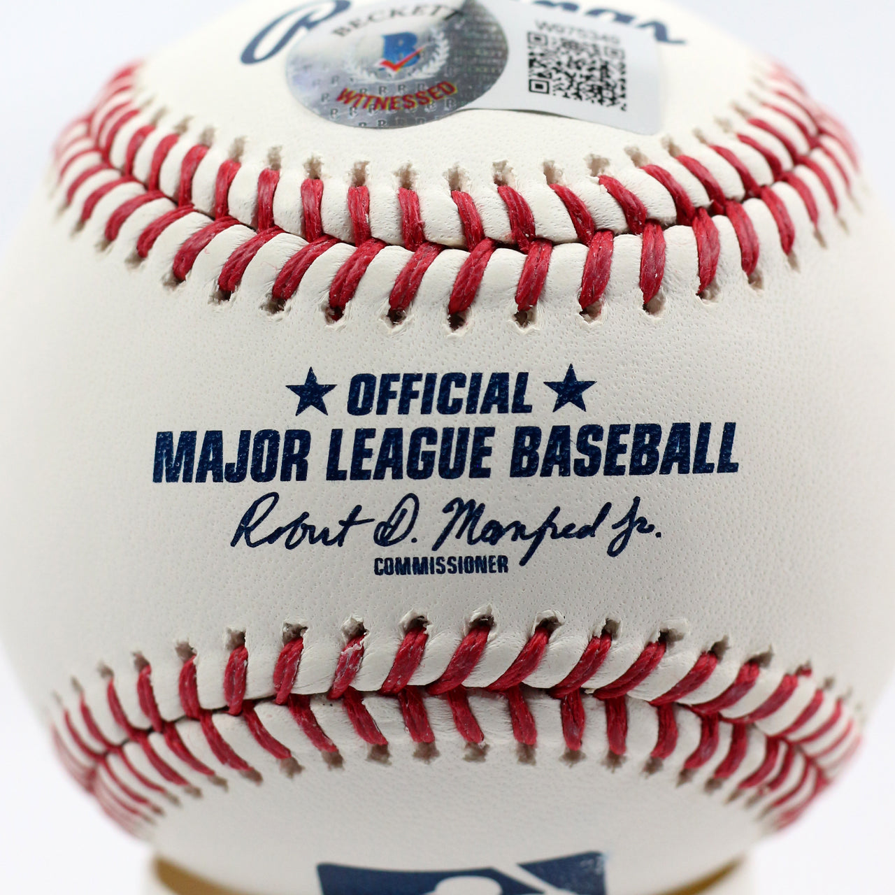 Deion Sanders Signed Official Major League Baseball